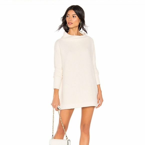 Free People Ottoman Slouchy Tunic Ecru S - Picture 6 of 9